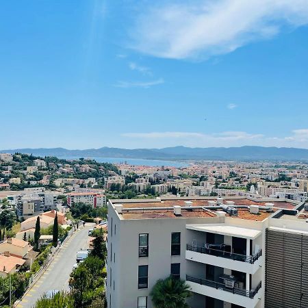 Tres Bel Appartement -Residence Avec Piscine Sur Le Toit Et Vue Panoramique Saint-Raphael  Luaran gambar